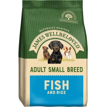 James Wellbeloved Adult Small Breed Fish & Rice 7.5kg