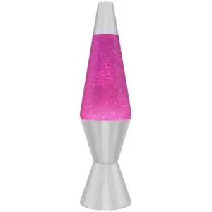 Lava Lamp - Pink Glitter