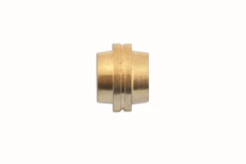 Brass Olive Stepped 6.0mm Pk 100 Connect 31142