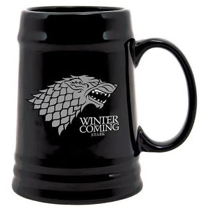 Game of Thrones House of Stark Winter is Coming Beer Stein Mug