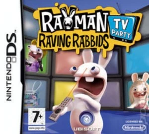 Rayman Raving Rabbids TV Party Nintendo DS Game