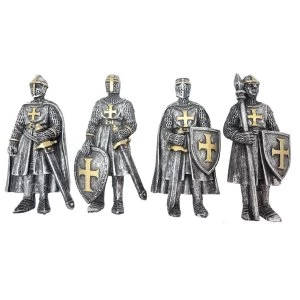 Defend the Realm (Set of 4) Knight Magnets