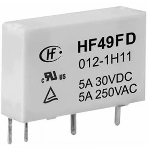 PCB relays 5 Vdc 5 A 1 maker Hongfa HF49FD005 1H1