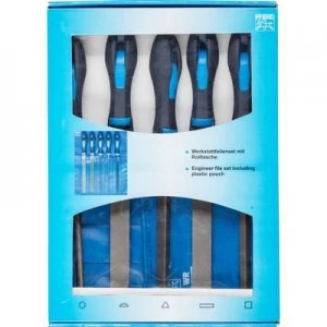 PFERD 11801531 Workshop file set 200 mm cut 1 in PVC roll-up bag incl. outer carton 200 mm