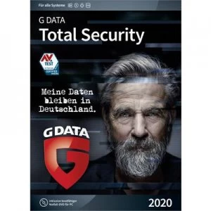 G-Data Total Security 2020 Full version, 3 licences Windows, Mac OS, Android, iOS Antivirus, Security