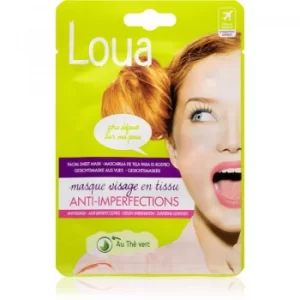 Loua Anti-Blemish Face Mask Cleansing Sheet Mask 23ml