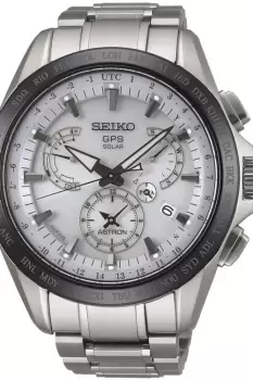 Mens Seiko Astron GPS Titanium Chronograph Watch SSE047J1