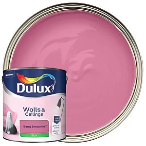 Dulux Walls & Ceilings Berry Smoothie Silk Emulsion Paint 2.5L