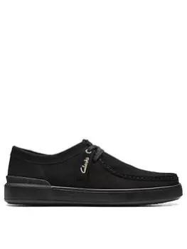 Clarks CourtLite Wally Shoes - Black, Size 7, Men