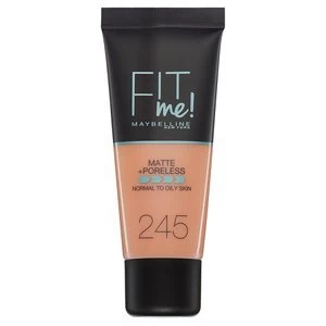 Maybelline Fit Me Matte and Poreless Foundation Classic Beige Nude
