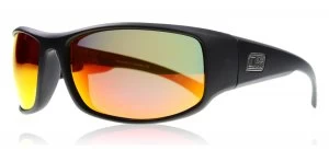 Dirty Dog Muzzle Sunglasses Satin Black ARMPOL Polariserade 64mm