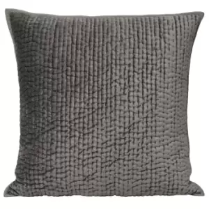 Riva Home Brooklands Cushion Cover (55x55cm) (Graphite)