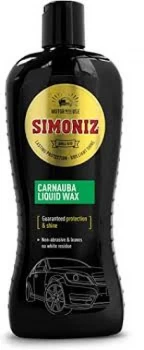 Simoniz 500ml Carnauba Liquid Wax