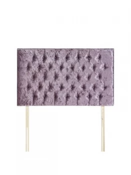 Luxe Collection By Silentnight Florence Fabric Headboard - Violet