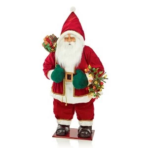 Premier Musical Inflatable Santa with Lights - 1.5m
