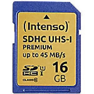 Intenso 16GB SDHC Memory Card