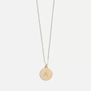 Kate Spade New York Mini Initial Gold-Plated Necklace - C