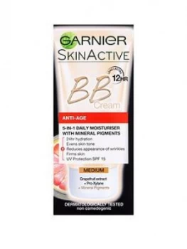 Garnier Garnier BB Cream Anti Ageing Medium Tinted Moisturiser 50ml One Colour, Women