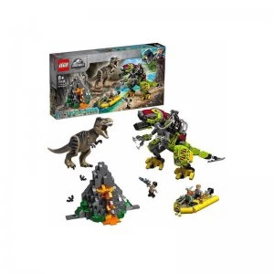 LEGO Jurassic World T. rex vs. Dino-Mech Battle