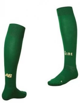 Boys, New Balance Ireland Junior Home Socks, Green/White, Size M