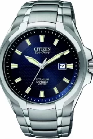 Mens Citizen Titanium Watch BM7170-53L