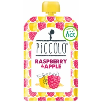 Raspberry & Apple with Soaked Oats 6m+ - 100g x 5 - 87639 - Piccolo