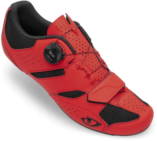 Giro Savix II Mens Road Cycling Shoes 41 Bright RED