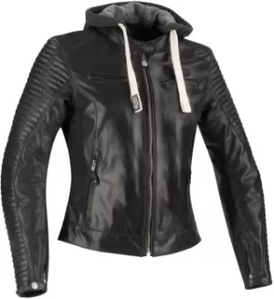 Segura Lady Dorian Womens Motorcycle Leather Jacket, black, Size 40, black, Size 40 for Women