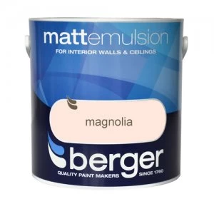 Berger Matt Emulsion - Magnolia - 2.5L