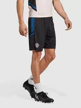 adidas 22/23 Manchester United Training Shorts - Black/Multi, Black/Multi Size M Men