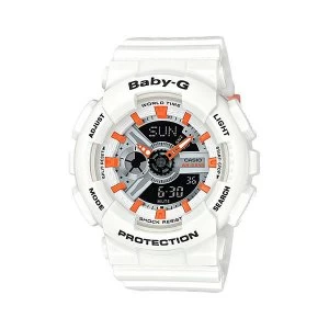 Casio Baby-G Standard Analog-Digital Watch BA-110PP-7A2 - White