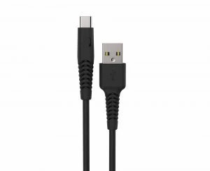 Scosche Heavy Duty 4ft USB C Cable Black