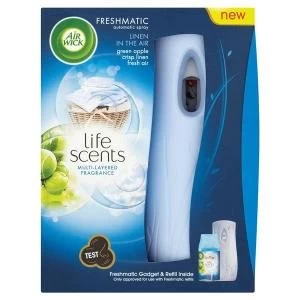 Air Wick Freshmatic Max Complete Linen Air Scented Spray Max 80 Days