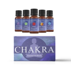 Mystic Moments Chakra Essential Oils Blend Gift Pack