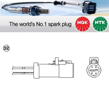 1x NGK NTK Oxygen O2 Lambda Sensor OZA488-D1 OZA488D1 (0403)