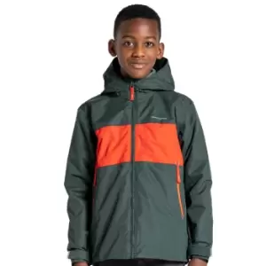 Craghoppers Boys Bellamy Waterproof Reflective Jacket 5-6 Years - Chest 23.25-24' (59-61cm)