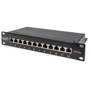 Digitus DN-91612S-EA 12 ports Network patch panel CAT 6A 1 U