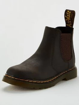 Dr Martens Childrens Chelsea Boot - Brown, Size 13 Younger