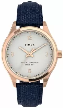 Timex TW2U97600 Womens Waterbury Rose-Gold Tone Case And Watch
