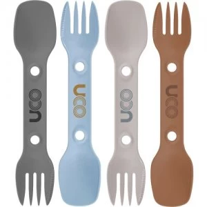 UCO Utility Spork 4 Pack with Tether Venture