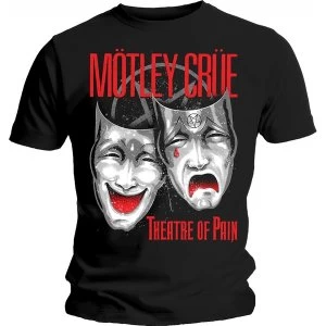 Motley Crue - Theatre of Pain Cry Mens Medium T-Shirt - Black