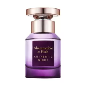 Abercrombie & Fitch Authentic Night Eau de Parfum For Her 30ml