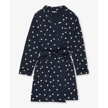 Barbour Dotty Robe - Blue