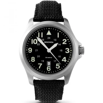 Sekonda Black 'Aviator' Watch - 3347