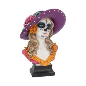 Muertos Marigold Day of the Dead Bust