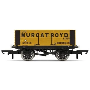 Hornby 6 Plank Wagon 'J.O Murgatroyd' No. 1043 Era 2 Model Train