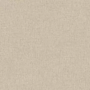 Grandeco Textured Fabric Twill Wallpaper, Light Grey
