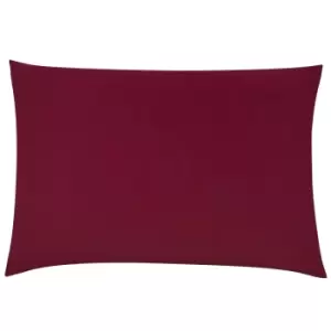 Contra Velvet Cushion Oxblood, Oxblood / 40 x 60cm / Polyester Filled