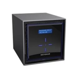 Netgear - ReadyNAS 424 4-Bay Network Attached Storage - Diskless Data Security