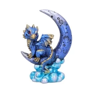 Crescent Creature (Blue) Dragon Figurine